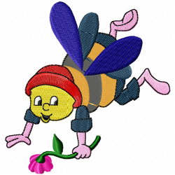 Bees Embroidery Design 2 Bees Embroidery Design 2